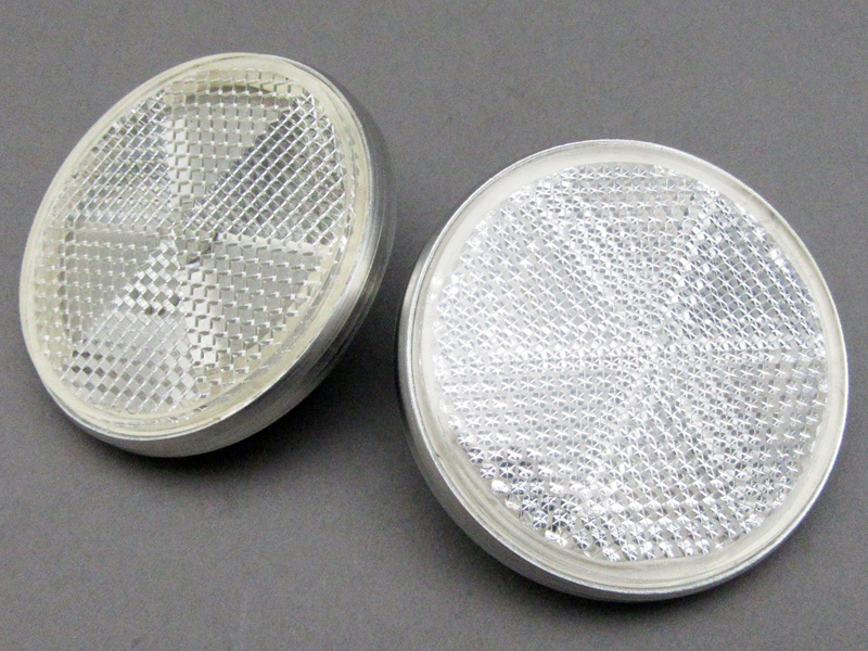 CB750 K2-K6 CB400F CB350F REFLECTOR SET, FRONT REFLEX (CLEAR) / 8714.10 - Click Image to Close