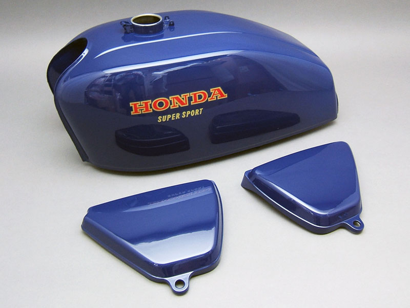 CB400F PAINTED BODY SET (VARNISH BLUE) 408cc / 8714.10 - Click Image to Close