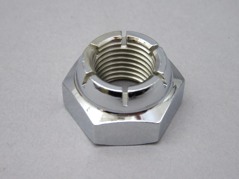 CB750K CB400F NUT, SELF LOCK, 14MM (CHROME) / 8714.10 - Click Image to Close