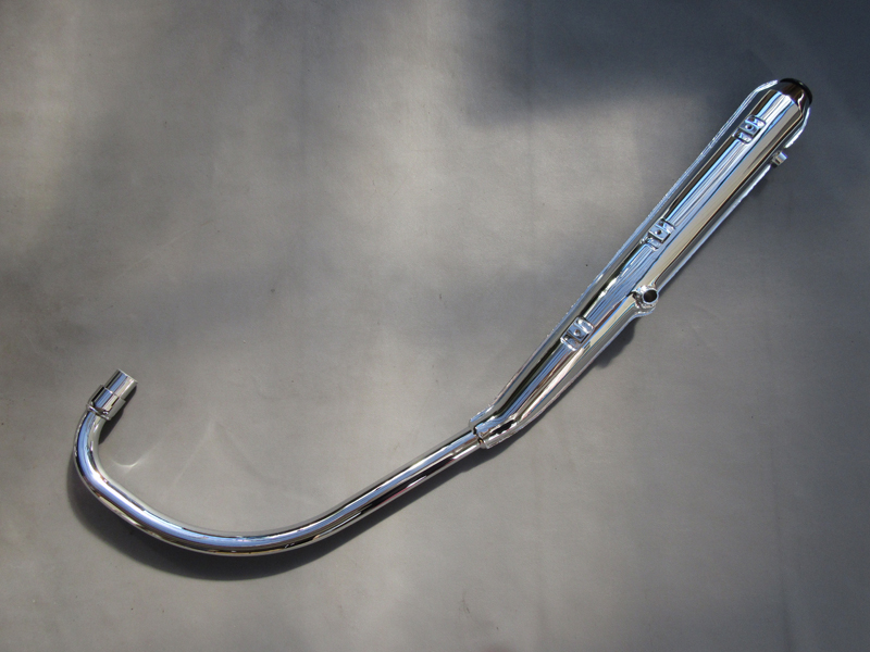 CB750 K0 NO NUMBER MUFFLER COMP, 1 EXHAUST / 8714.10 - Click Image to Close