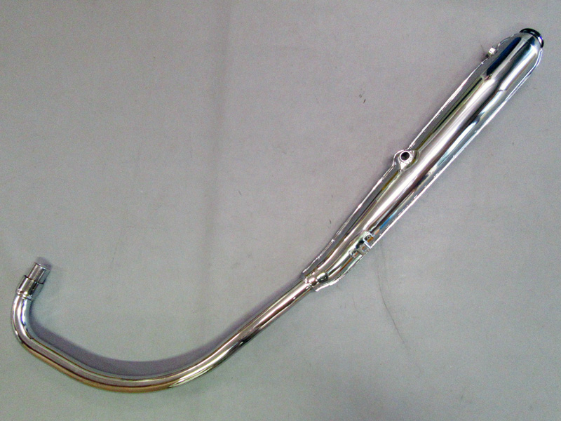 CB750 K0 NO NUMBER MUFFLER COMP #2 EXHAUST (DEFECT) / 8714.10 - Click Image to Close