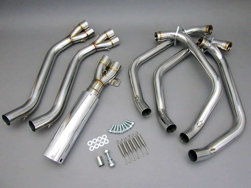 CB750K MUFFLER COMP SET, EXHAUST (ZERO TYPE) / 8714.10 - Click Image to Close