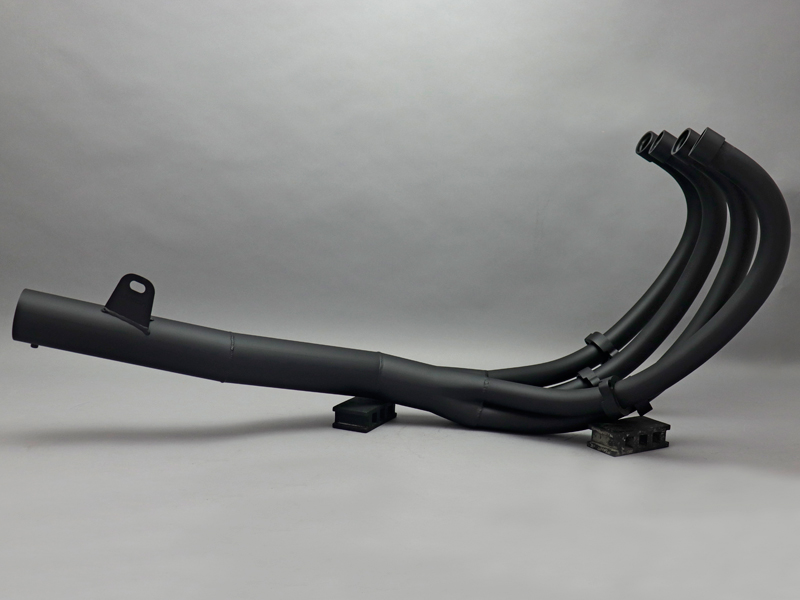 CB750K MUFFLER COMP, EXHAUST YAMIYA TYPE (BLACK) / 8714.10 - Click Image to Close