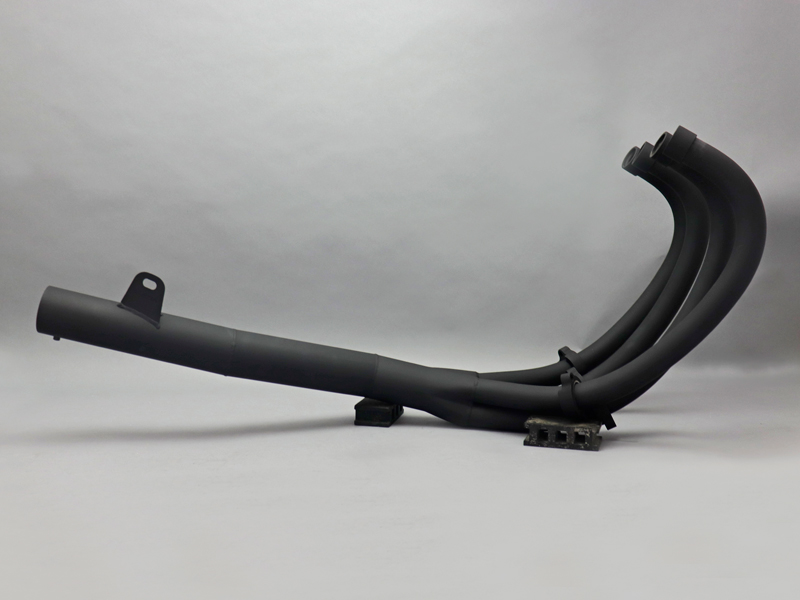 CB750K MUFFLER COMP, EXHAUST YAMIYA TYPE (MATTE BLACK) / 8714.10 - Click Image to Close