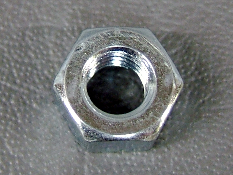 NUT, HEX., 6MM (ZINC) / 8714.10 - Click Image to Close