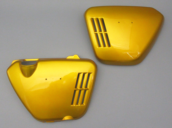 CB750 K0 COVER SET, SIDE (CANDY GOLD)(DEFECT) - Click Image to Close