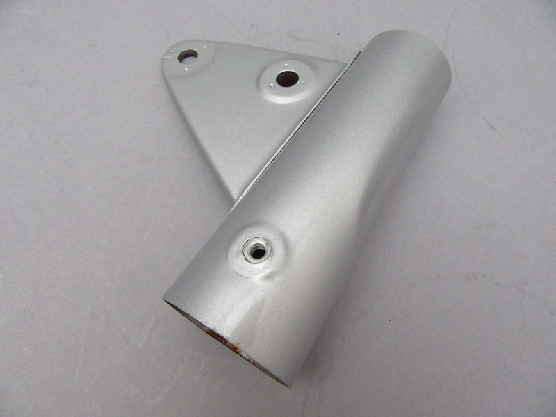 CB350F COVER, L. FR. FORK UPPER (CUSTOM SILVER METALLIC) / 8714.10 - Click Image to Close