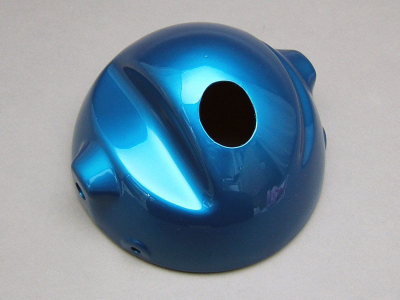 CB750 K0 CASE, HEAD LIGHT (CANDY BLUE GREEN) / 8714.10 - Click Image to Close