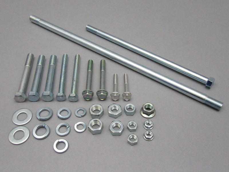 CB400F BOLT SET, FRAME (ZINC) / 8714.10 - Click Image to Close