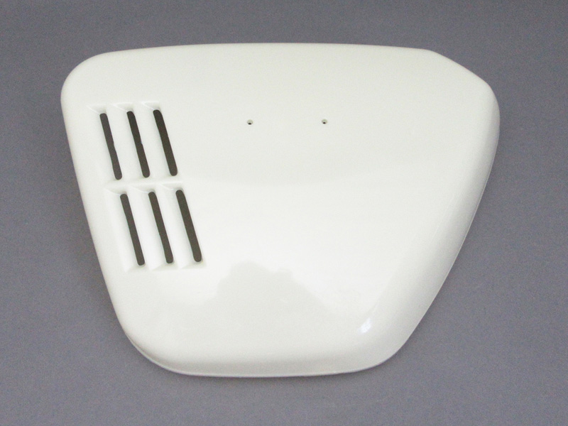 CB750 K0 COVER LEFT, SIDE (UNPAINTED) / 8714.10 - Click Image to Close