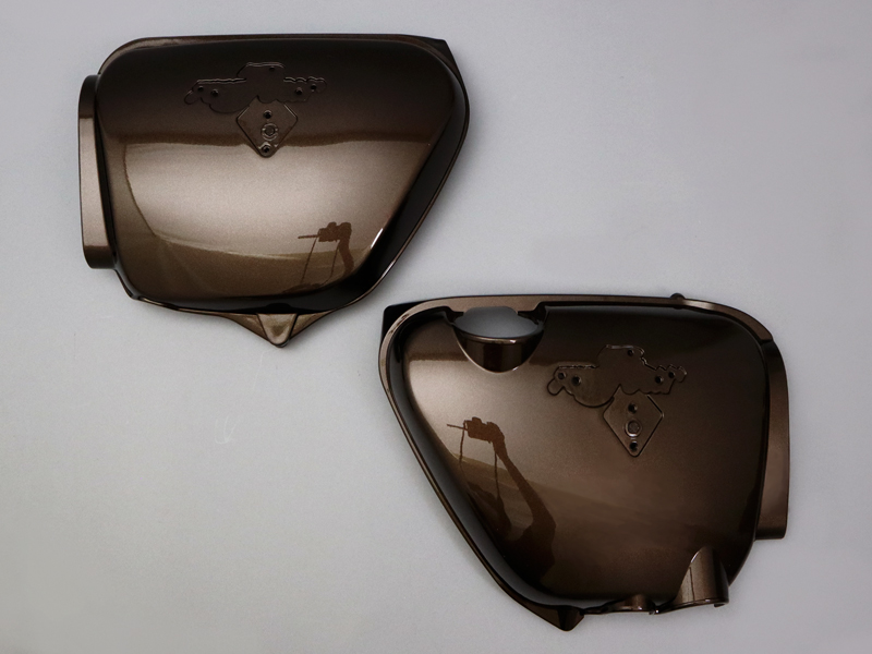 CB750 K3 COVER SET, SIDE (MAXIM BROWN METALIC CUSTOM) / 8714.10 - Click Image to Close