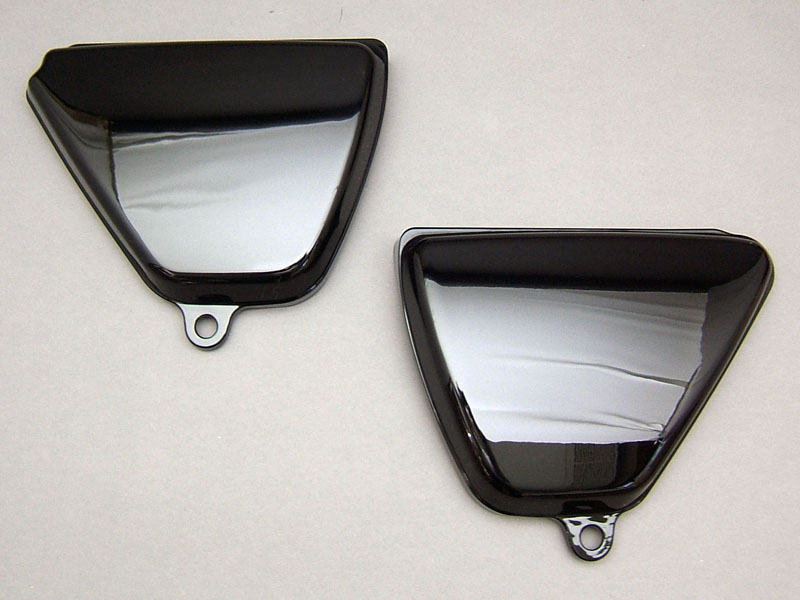 CB400F COVER SET, SIDE (BLACK) / 8714.10 - Click Image to Close