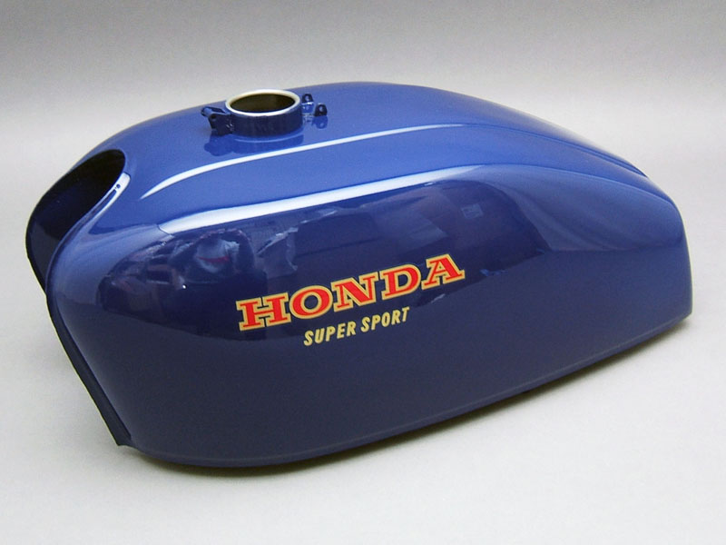 CB400F TANK, FUEL (VARNISH BLUE) 408cc / 8714.10 - Click Image to Close