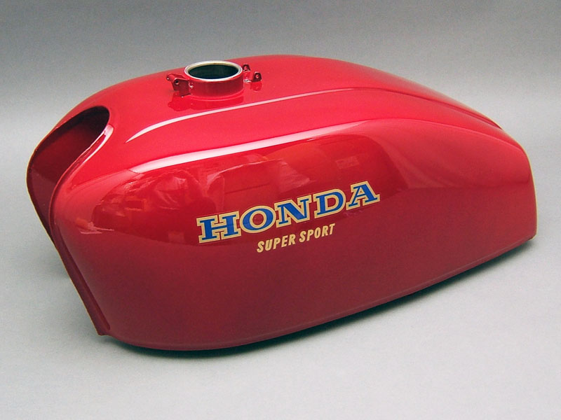 CB400F TANK, FUEL (LIGHT RUBY RED) 408cc / 8714.10 - Click Image to Close