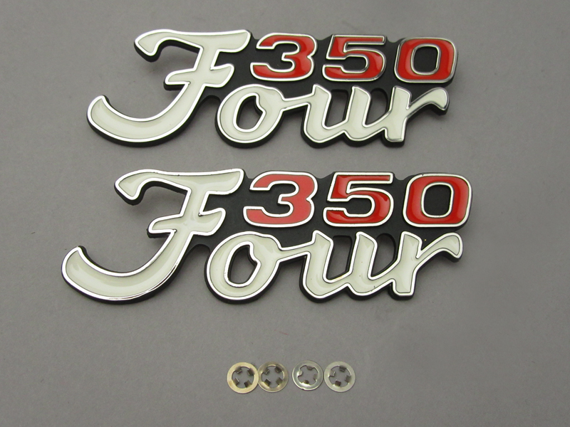 CB350F EMBLEM SET, SIDE COVER / 8714.10 - Click Image to Close