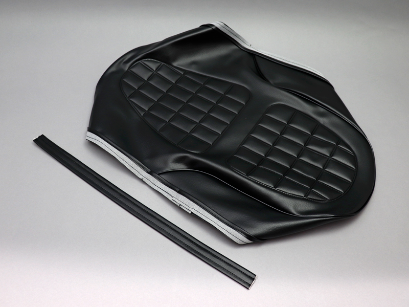 CB750 K1 OUTER SKIN (COVER), SEAT / 8714.10 - Click Image to Close