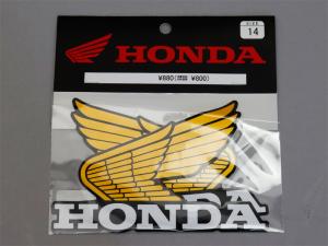 HONDAウイングマーク 黄色ウイング左右