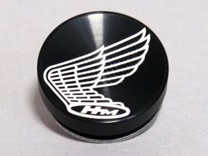 CAP,EMBLEM(FOR BRIDGE,FORK TOP (HOLE) BLACK) / 8714.10