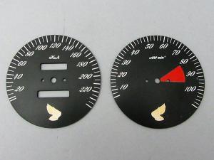 CB750K FACE DIAL SET, METER (km) BLACK / 8714.10