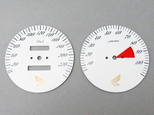 CB750K FACE DIAL SET, METER (km) WHITE / 8714.10