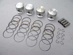 CB400F PISTON & PISTON RING SET (0.25 OVERSIZE) / 8714.10