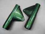 CB750 K0,K1 COVER SET, FRONT FORK UPPER (VALLEY GREEN METALIC) / 8714.10