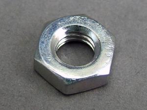 NUT, HEX., 6MM (ZINC) 3MM THICK / 8714.10