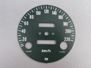 CB750 K1 FACE DIAL (km) (ONLY SPEEDOMETER) / 8714.10