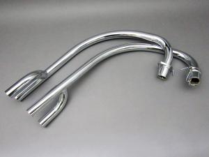 HAWK, HAWKⅡ, CB250T, CB400T 4-4 EXHAUST PIPE SET / 8714.10