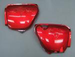 CB750 K1,K2 COVER SET, SIDE (CANDY RUBY RED)