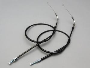 CB400F CABLE SET, THROTTLE A&B BLACK 100MM LONG / 8714.10