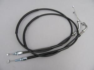 CB400F CABLE SET, THROTTLE A&B BLACK 150MM LONG / 8714.10