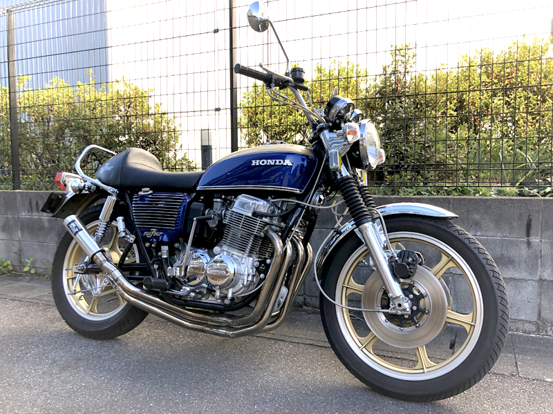 CB750K 6スポークキャストホイール (ゴールド) [AS203G] - ￥275,000